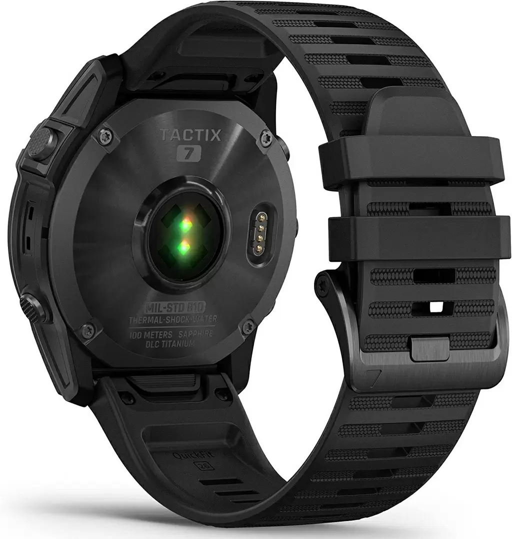 Умные часы Garmin tactix 7 with Black Silicone Band