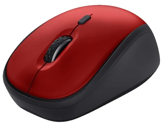 Mouse Trust Yvi+ Eco, roșu