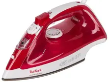 Утюг Tefal FV1543E0, белый/красный на tehnoparc.md Утюг Tefal FV1543E0, белый/красный