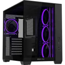 Корпус Asus A32 PLUS TG ARGB, черный