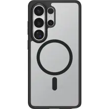 Чехол Spigen S26 Ultra Ultra Hybrid MAG MagSafe Matte Black ACS10680, черный/прозрачный