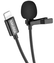 Microfon Kaku KSC-764 Lightning 2m, negru