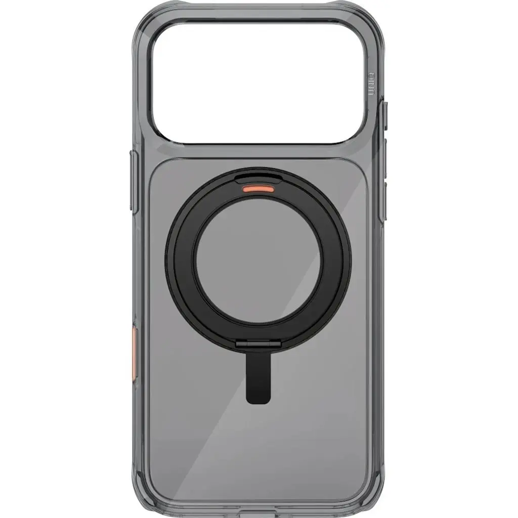 Husă de protecție Uniq iPhone 17 Pro Max Hybrid Swivix with 360 Rotating Kickstand, negru pe tehnoparc.md Husă de protecție Uniq iPhone 17 Pro Max Hybrid Swivix with 360 Rotating Kickstand, negru