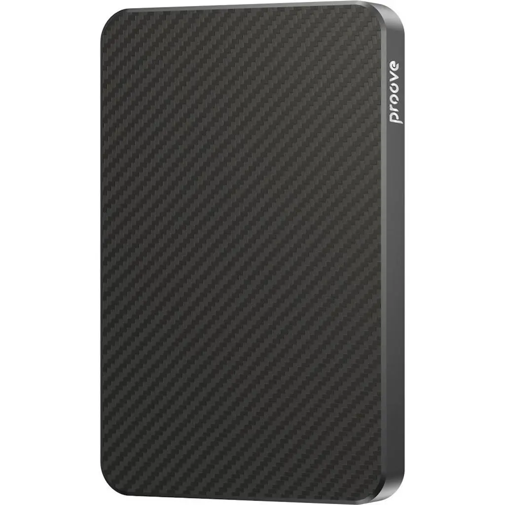 Внешний аккумулятор Proove Carbon Slim 20W, черный