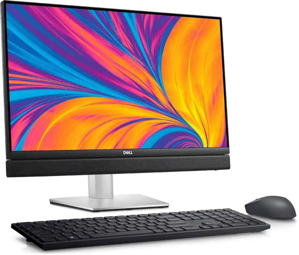 Моноблок Dell OptiPlex 7420 (23.8"/FHD/Core i7-14700/16GB/512GB), черный/серебристый