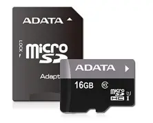 Карта памяти Adata AUSDH16GUICL10-RA1 microSD 16GB + SD adapter на tehnoparc.md Карта памяти Adata AUSDH16GUICL10-RA1 microSD 16GB + SD adapter