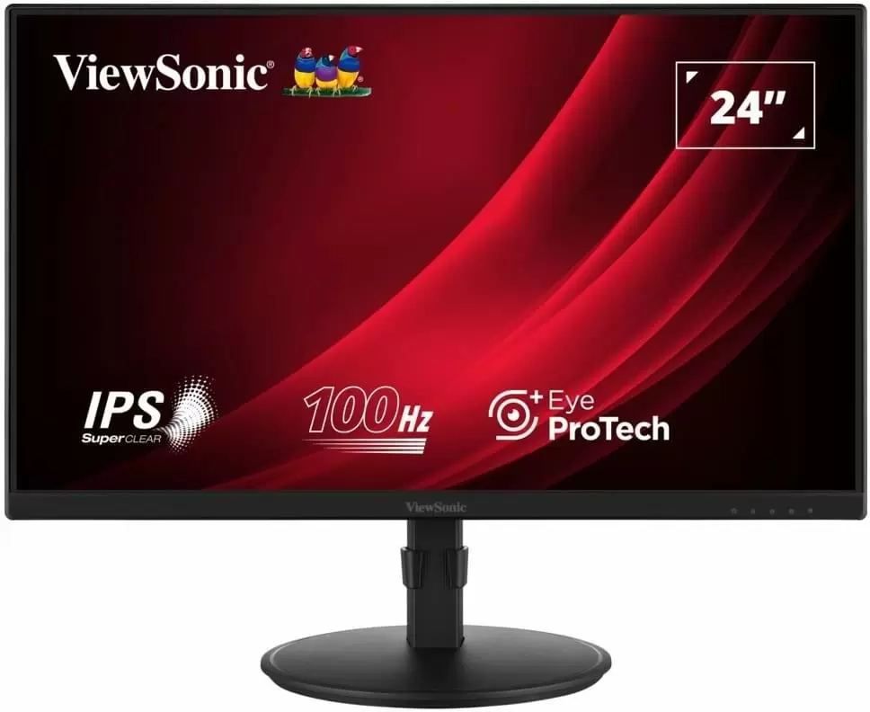 Монитор Viewsonic VA2408-HDJ, черный