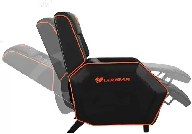 Игровое кресло Cougar Ranger, черный/оранжевый