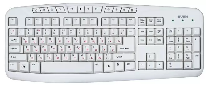 Tastatură Sven 3050, alb