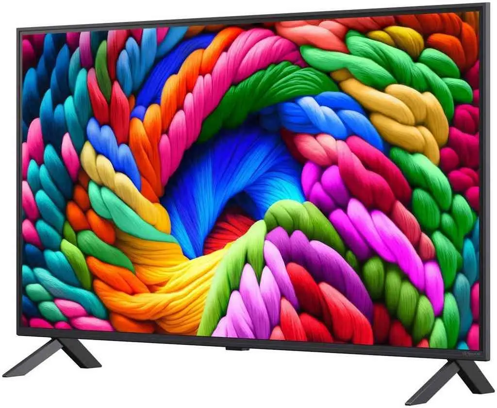 Телевизор LG 43NANO90A6B, черный