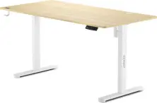 Masă de birou SENSE7 Nojo 140x70, pin alb pe tehnoparc.md Masă de birou SENSE7 Nojo 140x70, pin alb
