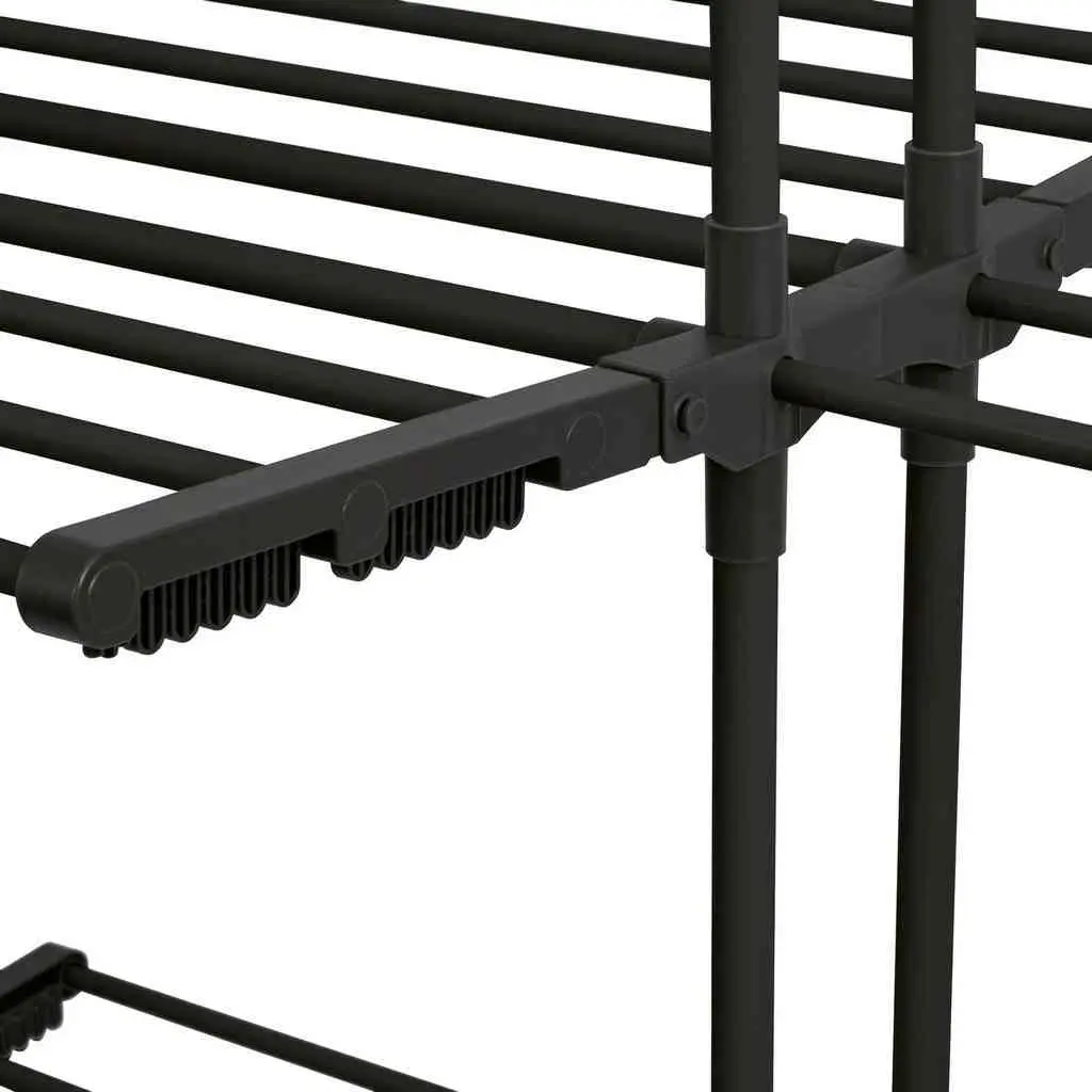 Uscător de rufe Konighoffer Ultra 135x66x173cm, negru pe tehnoparc.md Uscător de rufe Konighoffer Ultra 135x66x173cm, negru