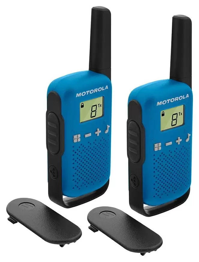 Stație radio portabilă Motorola Talkabout T42, albastru