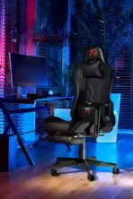 Геймерское кресло + коврик для мыши Jumi Aragon CM-439504, черный