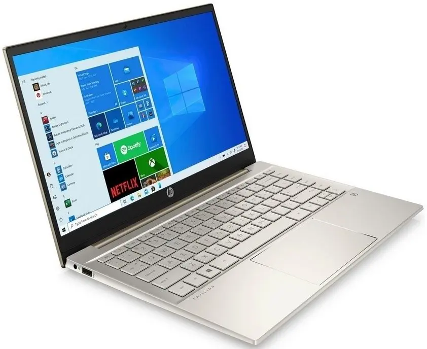 Ноутбук HP Pavilion 14-ec0040ur (14"/FHD/Ryzen 5 5500U/8GB/512GB/AMD Radeon), золотой
