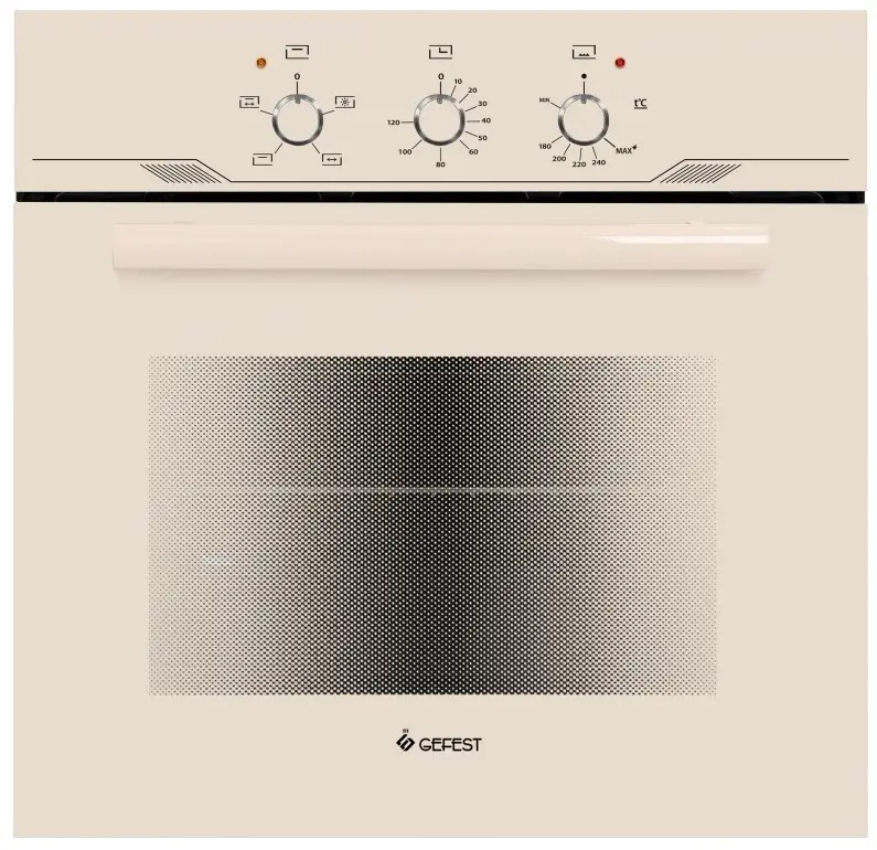 Cuptor cu gaz Gefest DGE 621-01 B1, cremă