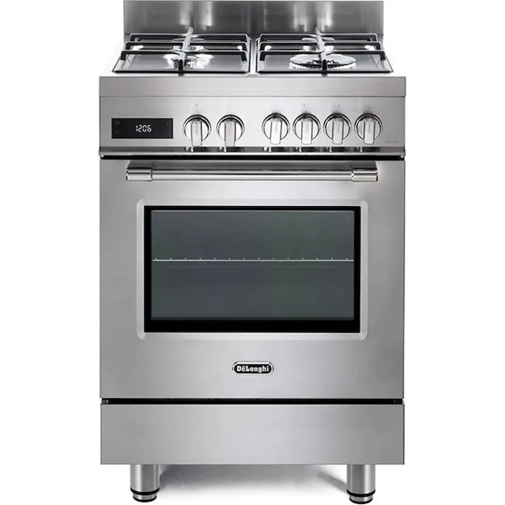 Профессиональная плита DeLonghi PRO 66 MXL PZ, нержавеющая сталь