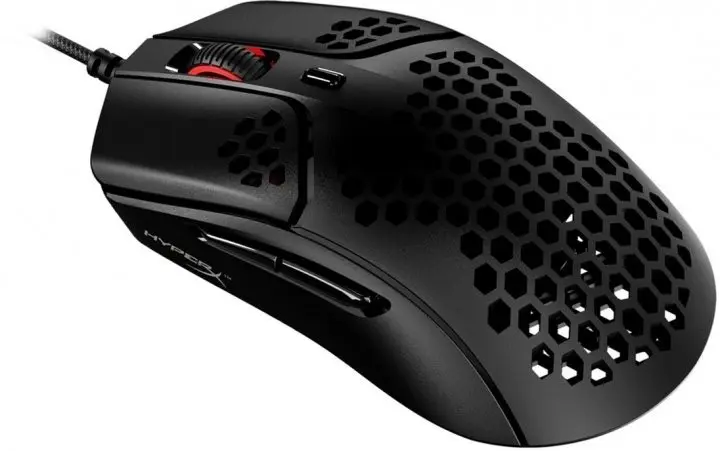 Mouse HyperX Pulsefire Haste, negru/roșu pe tehnoparc.md Mouse HyperX Pulsefire Haste, negru/roșu