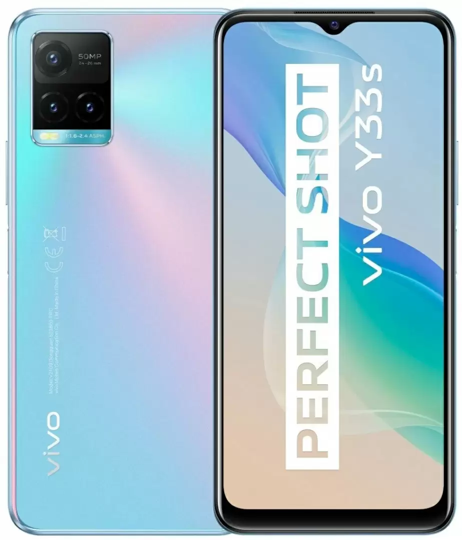 Смартфон Vivo Y33s 8GB/128GB, голубой