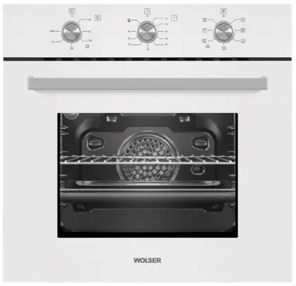 Электрический духовой шкаф Wolser WL-F 67 MW, белый на tehnoparc.md Электрический духовой шкаф Wolser WL-F 67 MW, белый