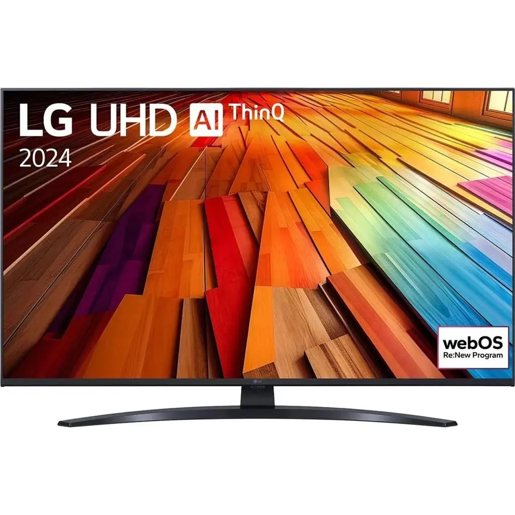 Телевизор LG 43UT81003LA, черный