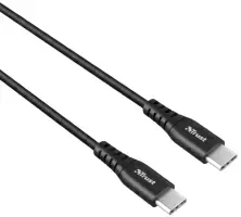 USB Кабель Trust Ndura USB-C To USB-C 1м, черный