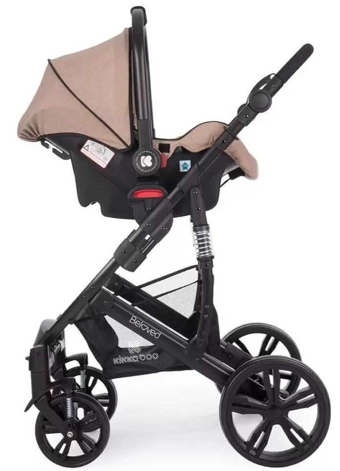 Коляска Kikka Boo Beloved 3 in 1, бежевый