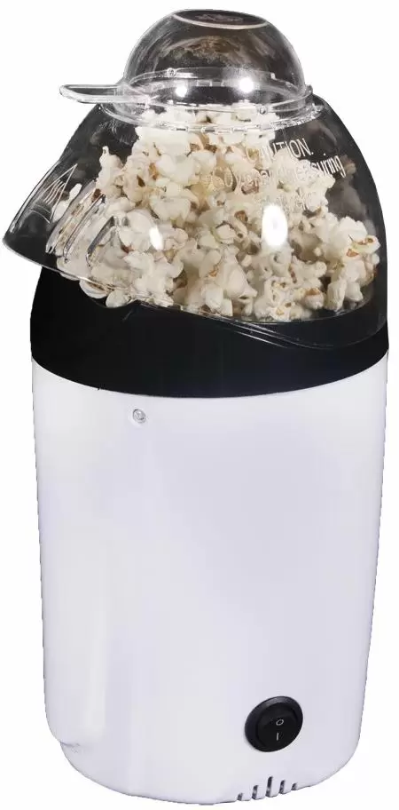 Aparat de popcorn Esperanza EKP006, alb/negru