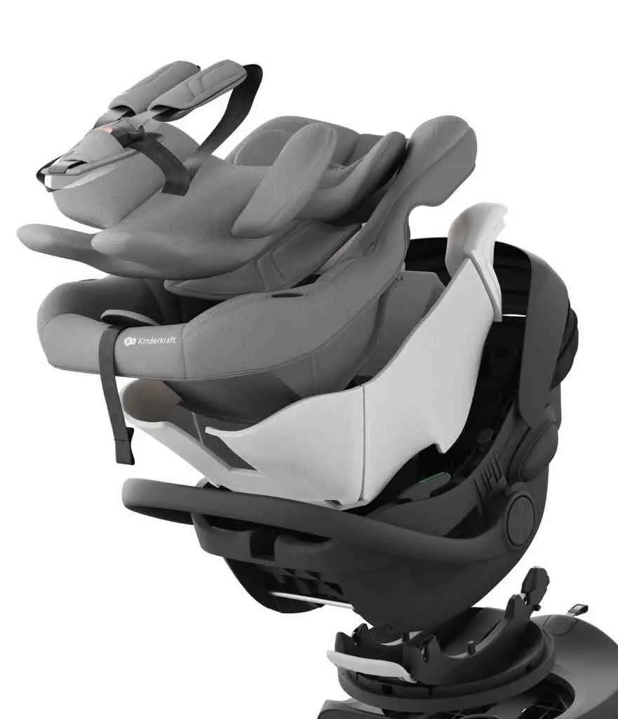 Детское автокресло KinderKraft I-Light, серый