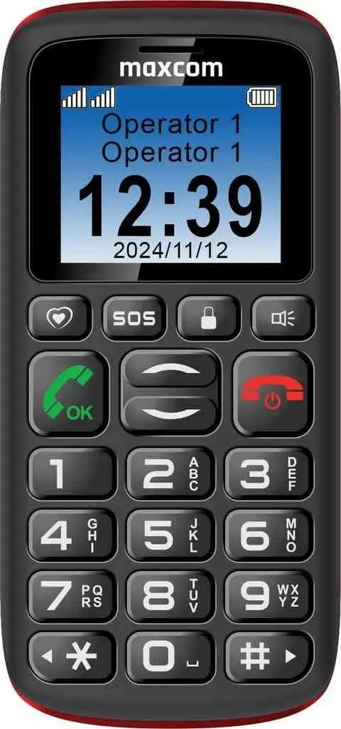 Telefon mobil Maxcom MM428L, negru
