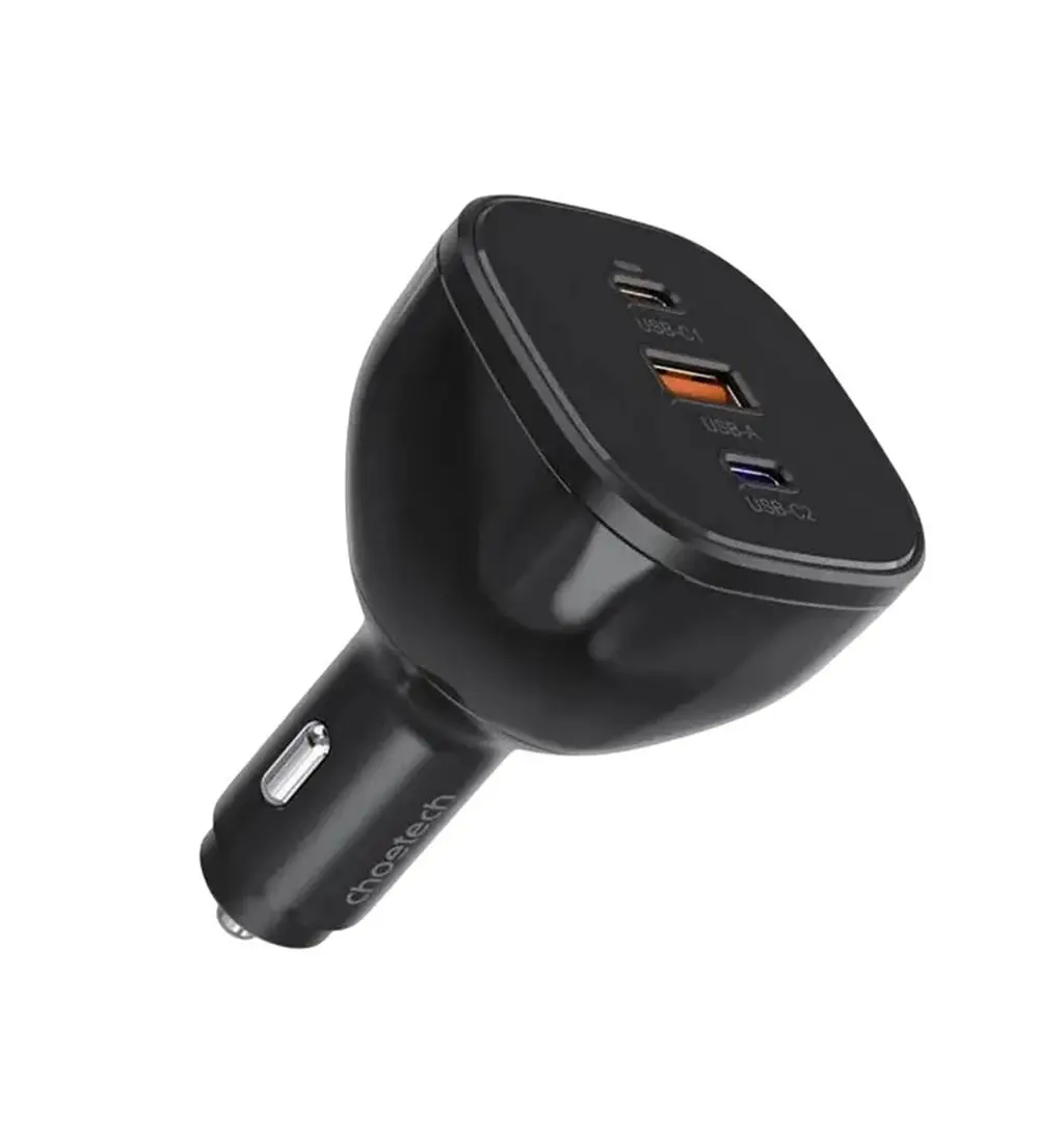 Încărcător auto Choetech TC0024 BK, negru