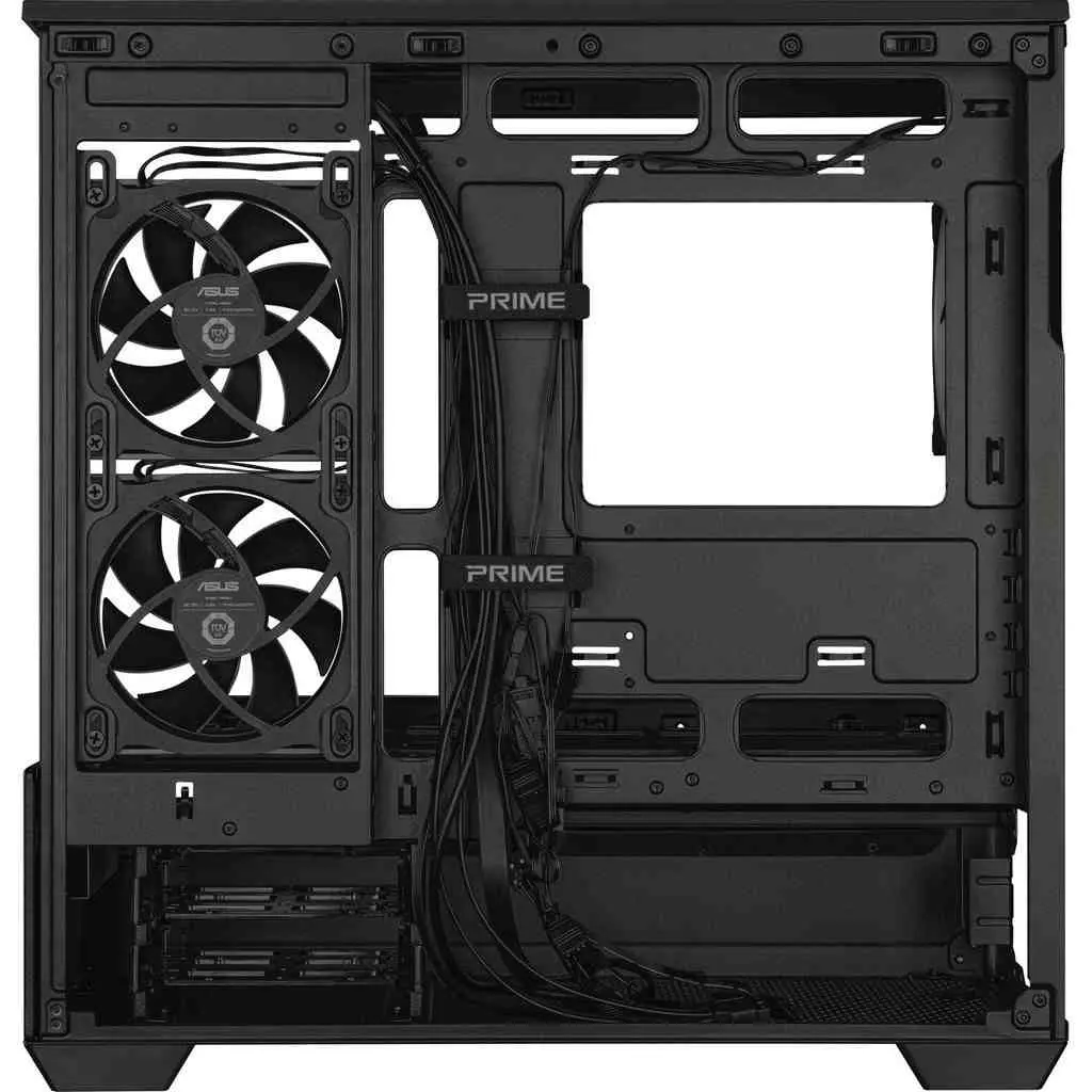 Корпус Asus PRIME AP202 TG ARGB, черный