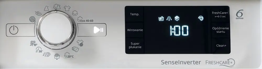 Maşină de spălat rufe încorporabilă Whirlpool BI WMWG 81484 PL, alb