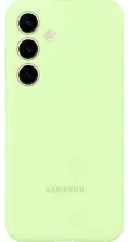 Чехол Samsung Silicone Cover Galaxy S24+, зеленый на tehnoparc.md Чехол Samsung Silicone Cover Galaxy S24+, зеленый