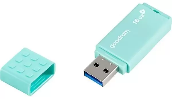 Flash USB Goodram UME3 CARE Antibacterial 16GB, verde