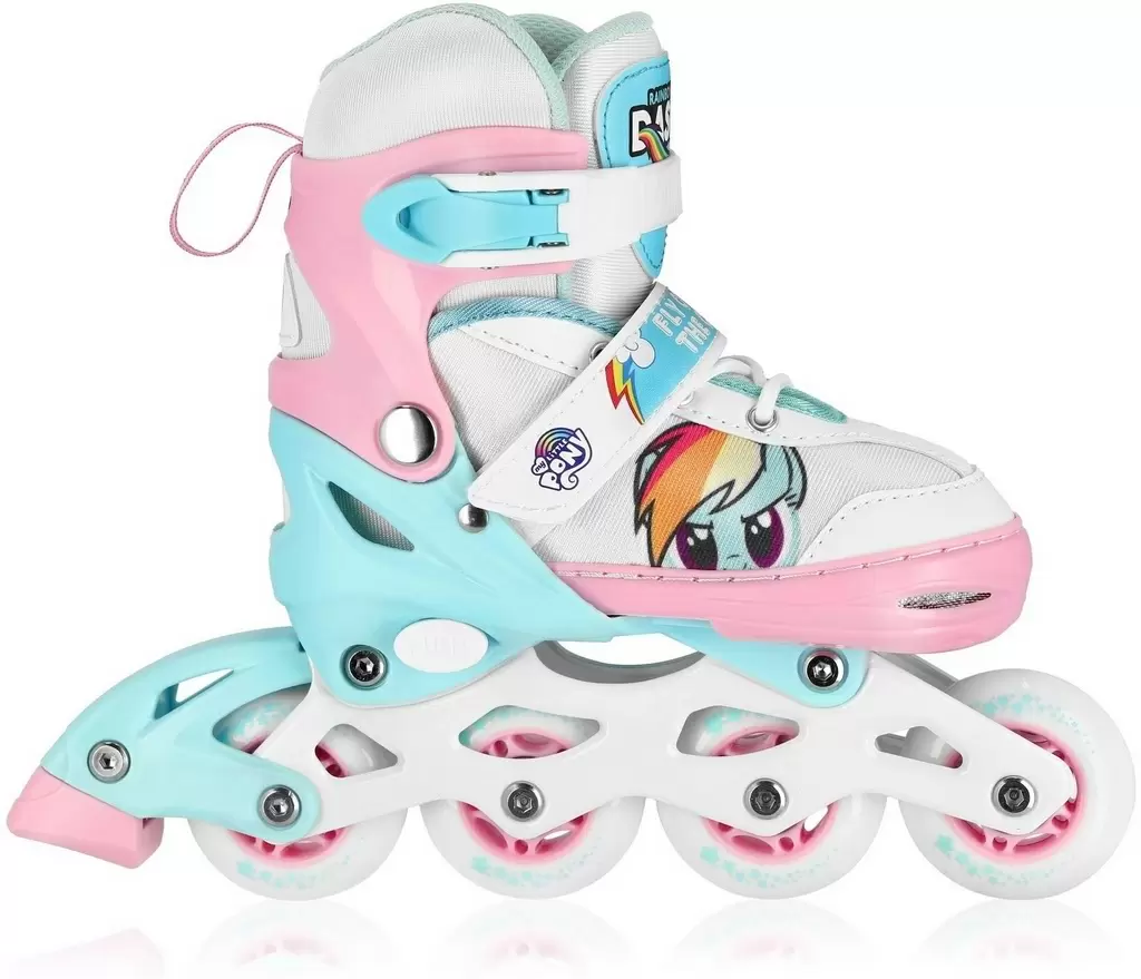 Роликовые коньки Spokey Candy My Little Pony 28-32, белый/розовый