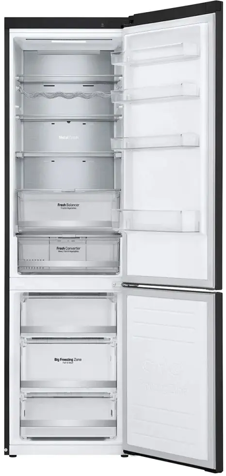 Холодильник LG GA-B509MBUM, черный