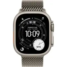 Умные часы Apple Watch Ultra 3 GPS + Cellular 49mm Natural Titanium Case with Natural Titanium Milanese Loop MEWY4