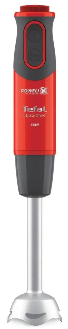 Blender Tefal HB643538, negru/roșu