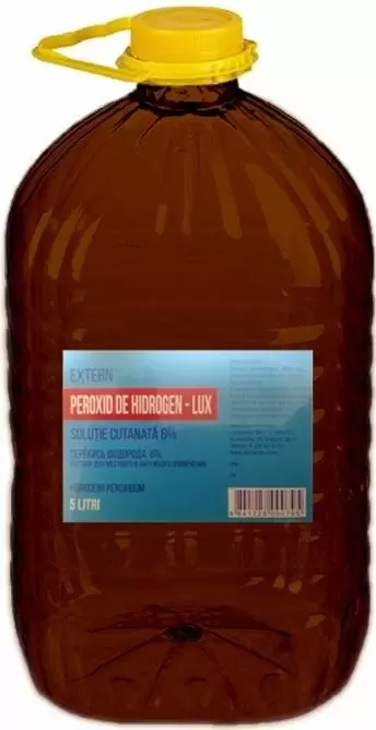 Apă oxigenată ECCOLUX Peroxid de Hidrogen-Lux 5000ml 6%