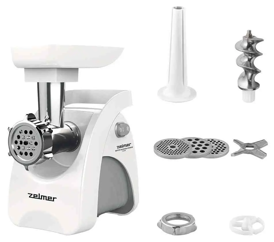 Мясорубка Zelmer ZMM9801B, белый