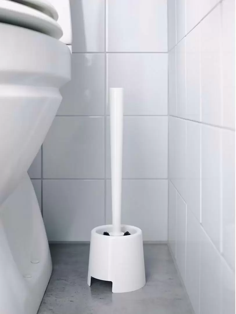 Perie WC IKEA Bolmen, alb