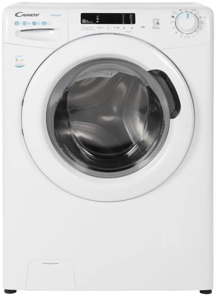 Maşină de spălat rufe Candy CS4 1262DE/1-S, alb