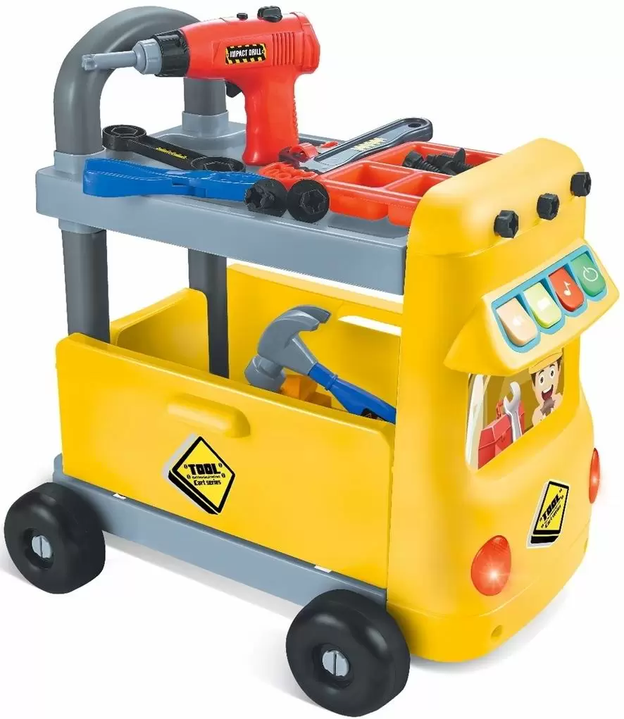 Set jucării Woopie Tool Cart, color