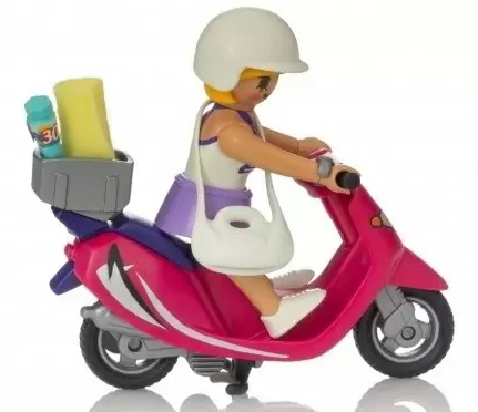 Игровой набор Playmobil Beachgoer with Scooter