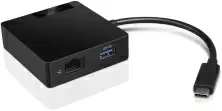 Stație de andocare Lenovo USB-C Travel Hub, negru