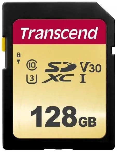 Card de memorie flash Transcend SDXC 500S, 128GB pe tehnoparc.md Card de memorie flash Transcend SDXC 500S, 128GB
