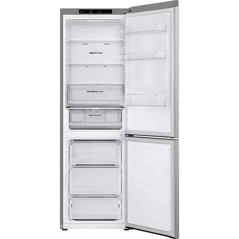 Холодильник LG GBV3100CPY, серебристый