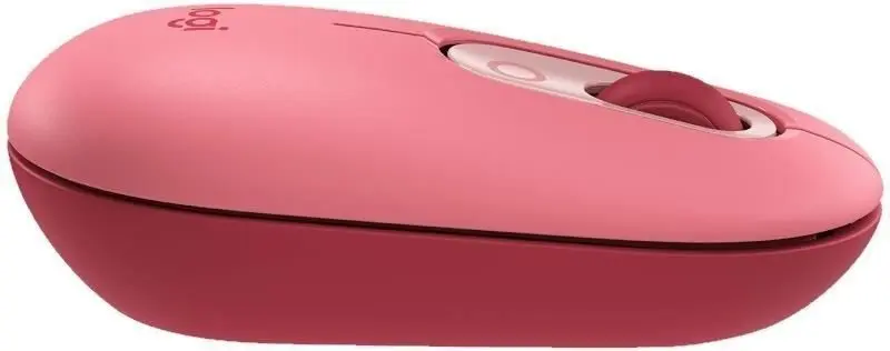 Мышка Logitech POP, розовый