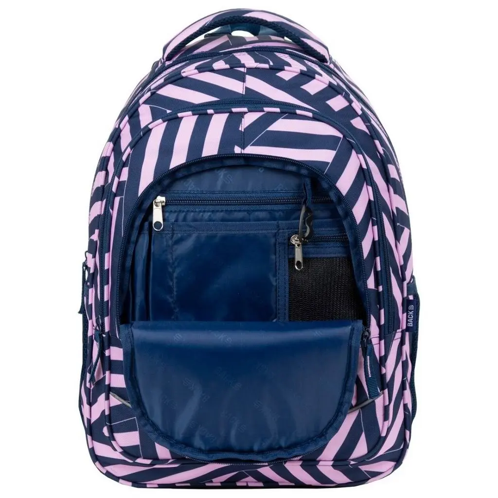 Rucsac școlar BackUP Coloured Stripes PLB3X11